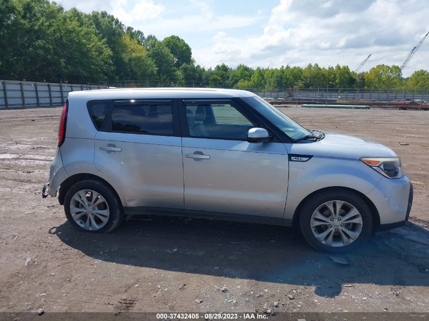 2015 Kia Soul + VIN: KNDJP3A5XF7779161 Lot: 37432405