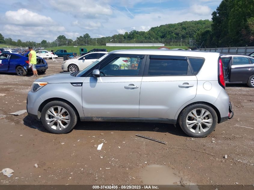 2015 Kia Soul + VIN: KNDJP3A5XF7779161 Lot: 37432405