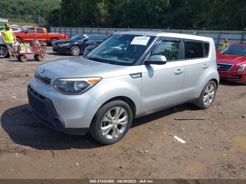 2015 Kia Soul + VIN: KNDJP3A5XF7779161 Lot: 37432405