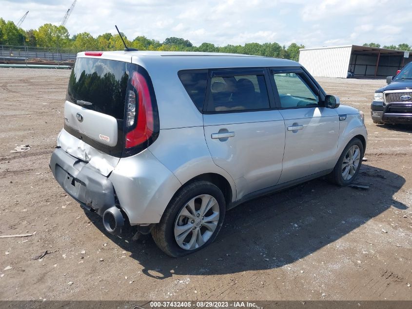 2015 Kia Soul + VIN: KNDJP3A5XF7779161 Lot: 37432405