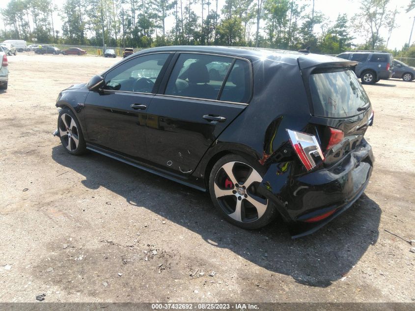 2016 Volkswagen Golf Gti Autobahn W/Performance Package 4-Door VIN: 3VW447AU3GM023390 Lot: 37432692