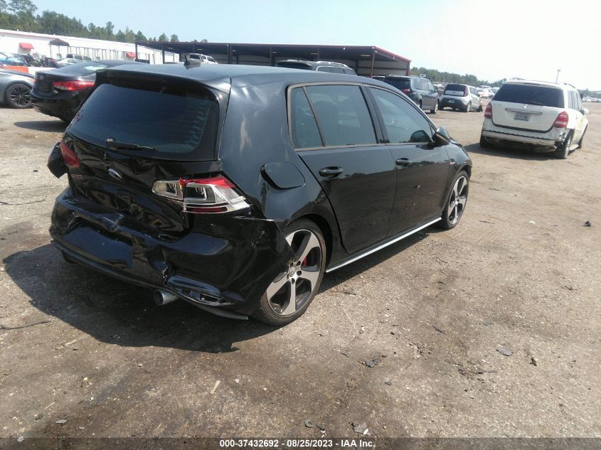 2016 Volkswagen Golf Gti Autobahn W/Performance Package 4-Door VIN: 3VW447AU3GM023390 Lot: 37432692