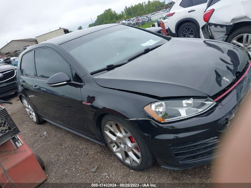 2016 Volkswagen Golf Gti S W/Performance Pkg VIN: 3VWY47AU7GM002169 Lot: 37432824