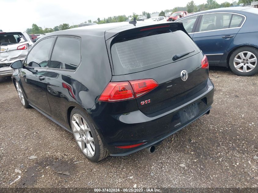 2016 Volkswagen Golf Gti S W/Performance Pkg VIN: 3VWY47AU7GM002169 Lot: 37432824