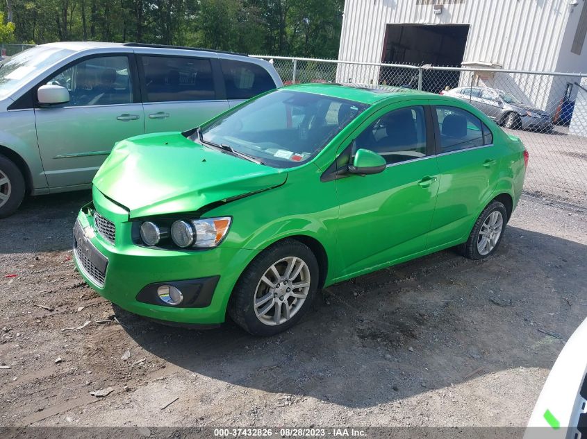 2014 Chevrolet Sonic Lt Auto VIN: 1G1JC5SB1E4239413 Lot: 37432826