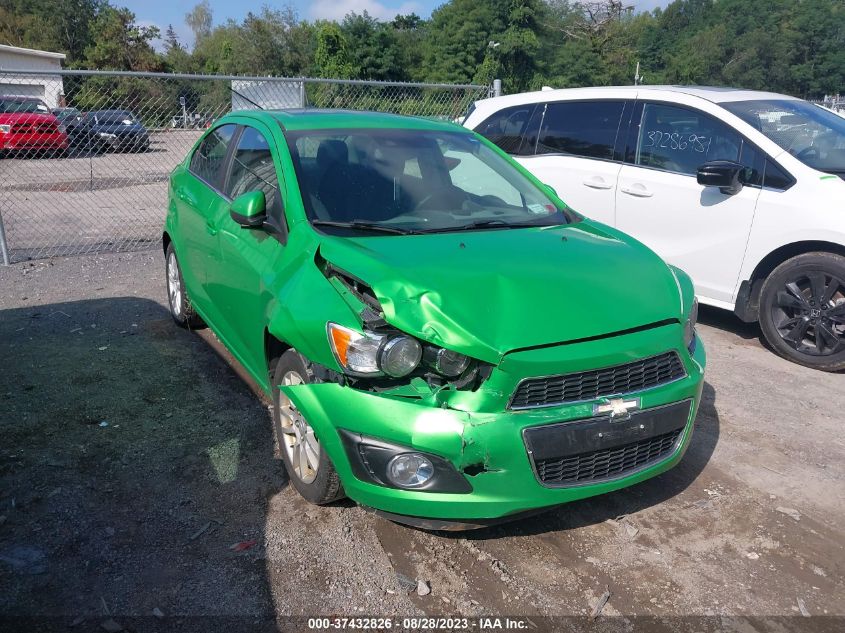 2014 Chevrolet Sonic Lt Auto VIN: 1G1JC5SB1E4239413 Lot: 37432826