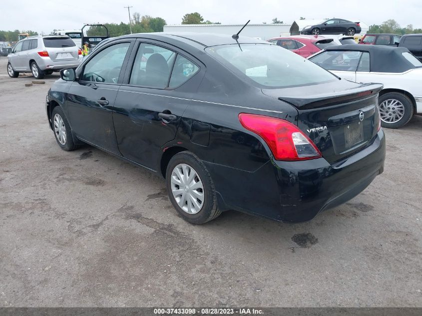 2017 Nissan Versa 1.6 S+ VIN: 3N1CN7AP5HL832082 Lot: 37433098