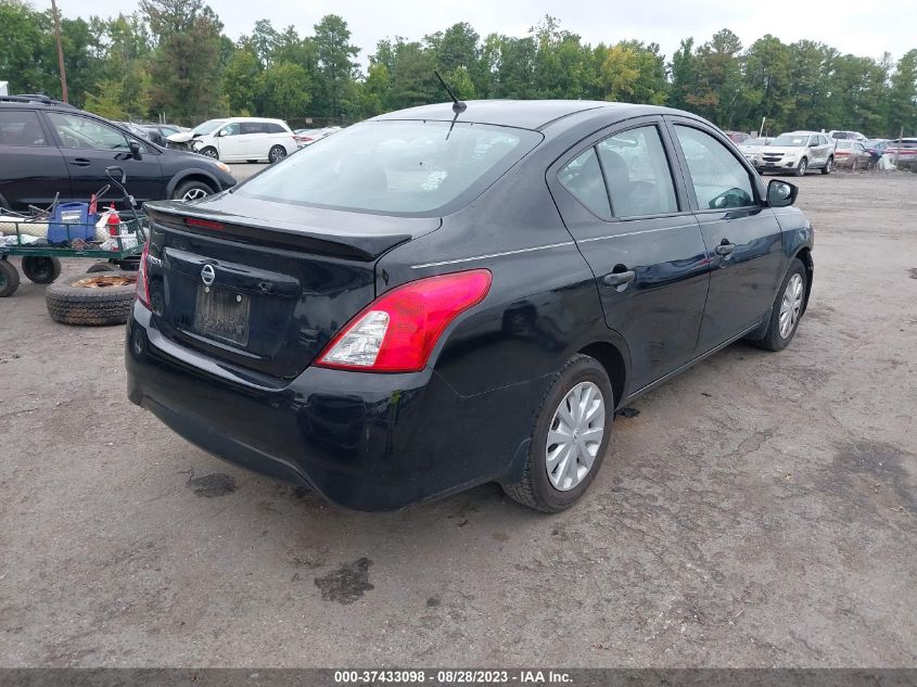 2017 Nissan Versa 1.6 S+ VIN: 3N1CN7AP5HL832082 Lot: 37433098