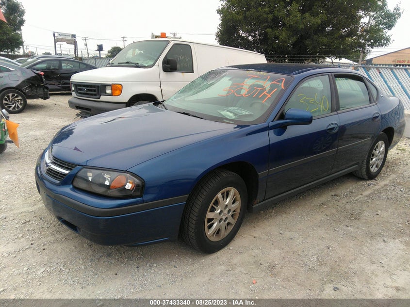 2G1WF52E339163906 2003 CHEVROLET IMPALA photo no. 2