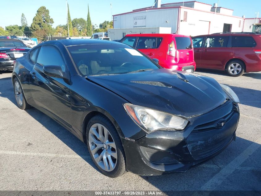 2013 Hyundai Genesis Coupe 2.0T VIN: KMHHT6KD7DU085829 Lot: 37433797