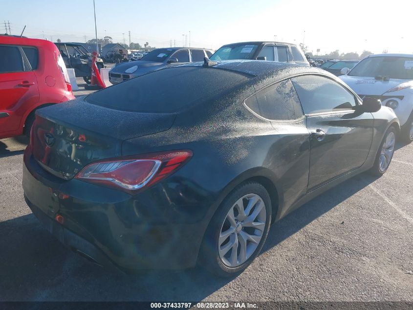 2013 Hyundai Genesis Coupe 2.0T VIN: KMHHT6KD7DU085829 Lot: 37433797