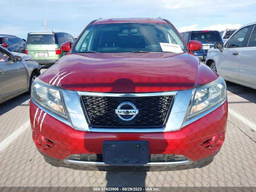 2014 Nissan Pathfinder Sv VIN: 5N1AR2MMXEC705263 Lot: 37433906