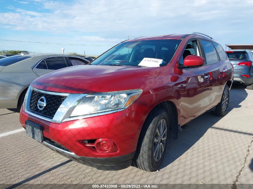 2014 Nissan Pathfinder Sv VIN: 5N1AR2MMXEC705263 Lot: 37433906