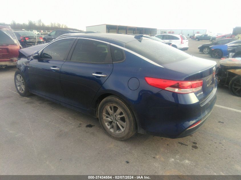 5XXGT4L16GG095321 2016 Kia Optima Lx Turbo