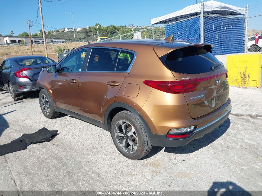 2021 Kia Sportage Lx VIN: KNDPM3AC2M7925258 Lot: 37434744