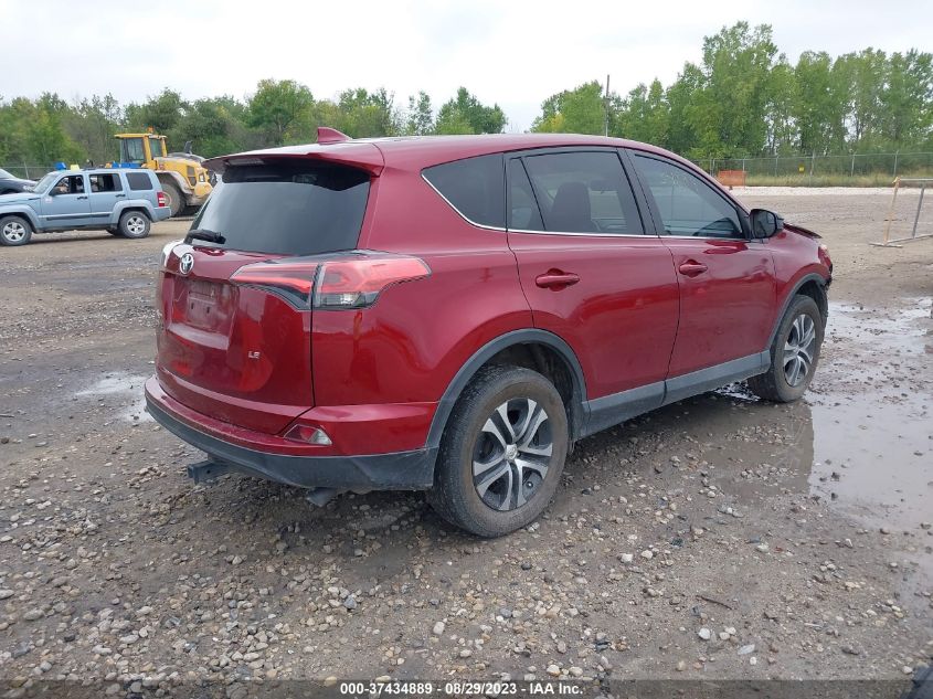 2018 Toyota Rav4 Le VIN: 2T3ZFREV1JW491061 Lot: 37434889