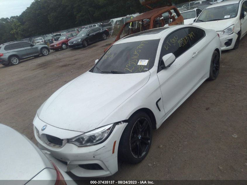 2014 BMW 435I xDrive VIN: WBA3R5C54EK186884 Lot: 37435137