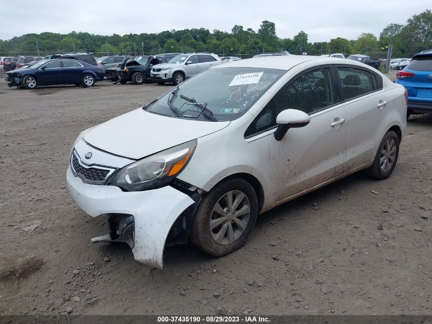 KNADN4A32E6368135 2014 Kia Rio Ex