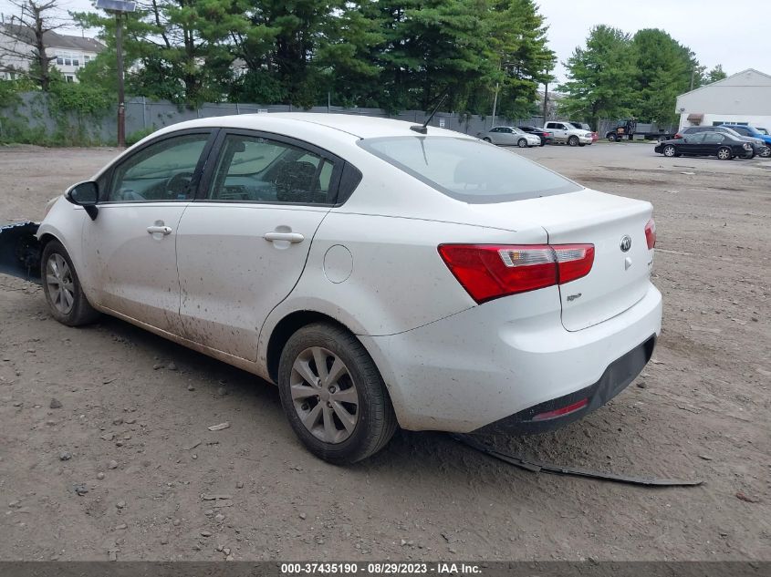 2014 Kia Rio Ex VIN: KNADN4A32E6368135 Lot: 37435190