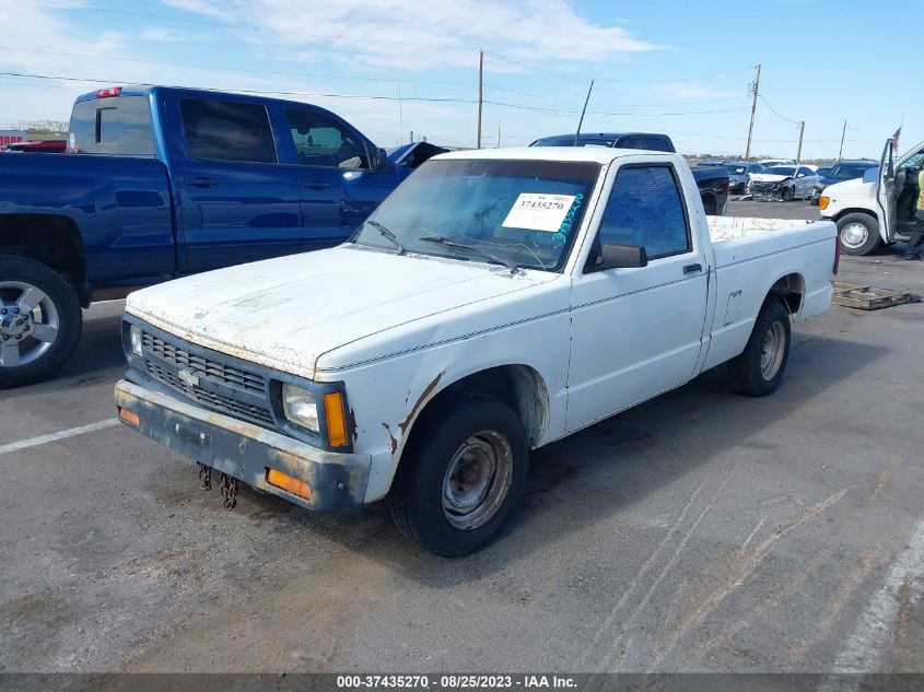 1991 Chevrolet S Truck S10 VIN: 1GCCS14E7M8101630 Lot: 37435270