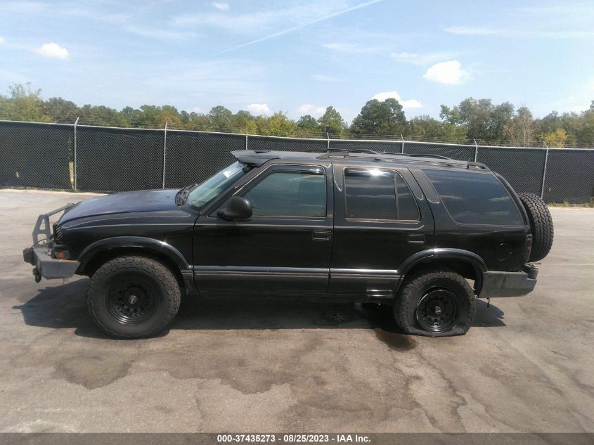 1GNDT13W0VK159960 1997 Chevrolet Blazer Lt