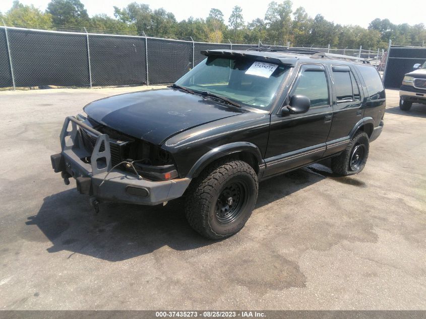 1GNDT13W0VK159960 1997 Chevrolet Blazer Lt