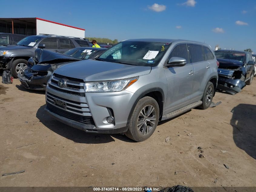 2018 Toyota Highlander Le VIN: 5TDZZRFH5JS266711 Lot: 37435714