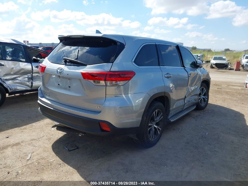 2018 Toyota Highlander Le VIN: 5TDZZRFH5JS266711 Lot: 37435714