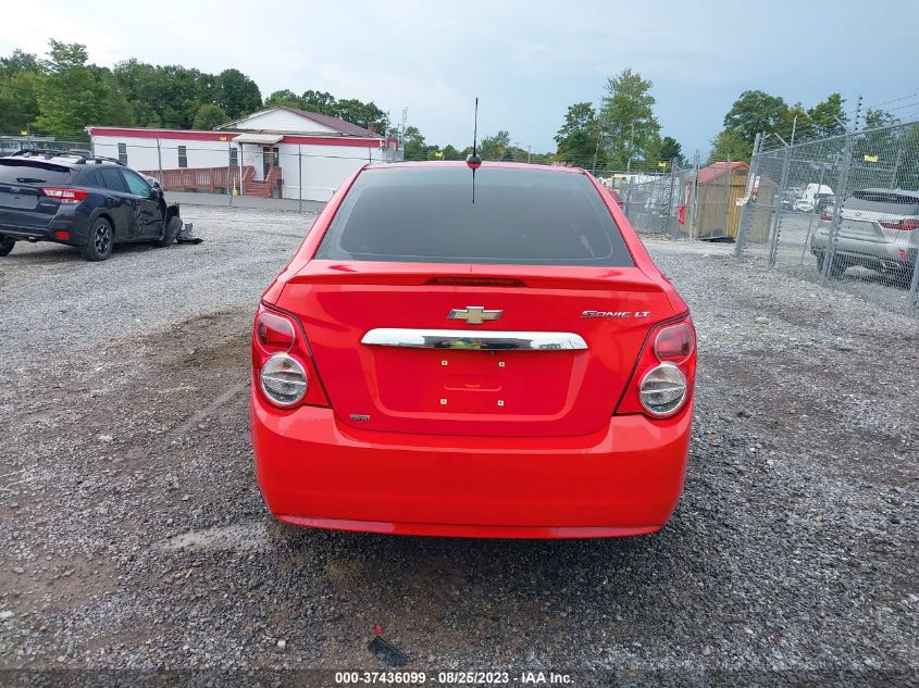 2015 Chevrolet Sonic Lt Auto VIN: 1G1JC5SH8F4142960 Lot: 37436099