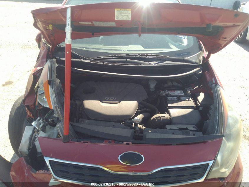 2013 Kia Rio Ex VIN: KNADN5A37D6205727 Lot: 37436213