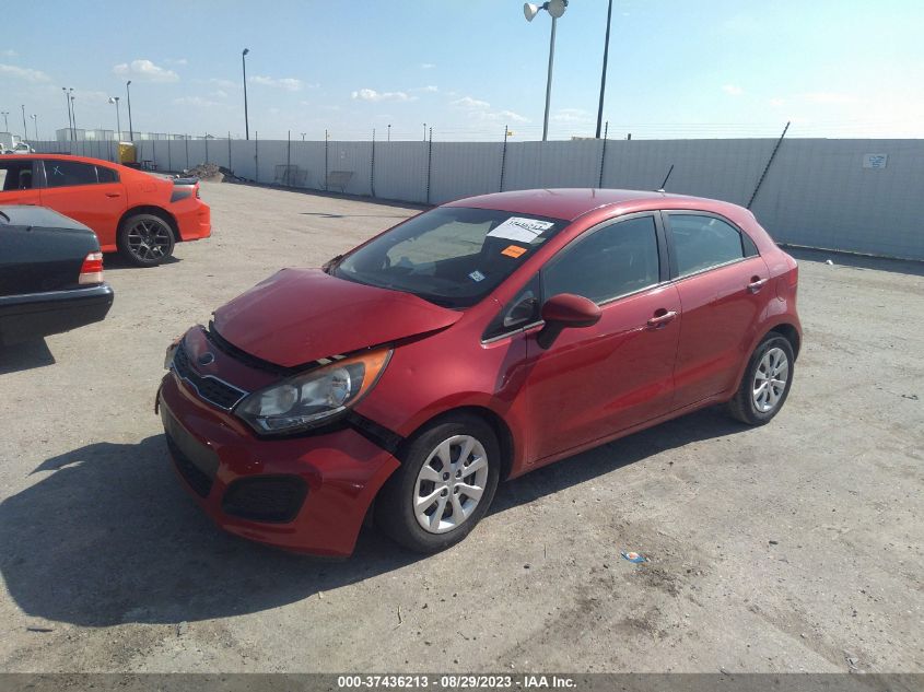 2013 Kia Rio Ex VIN: KNADN5A37D6205727 Lot: 37436213