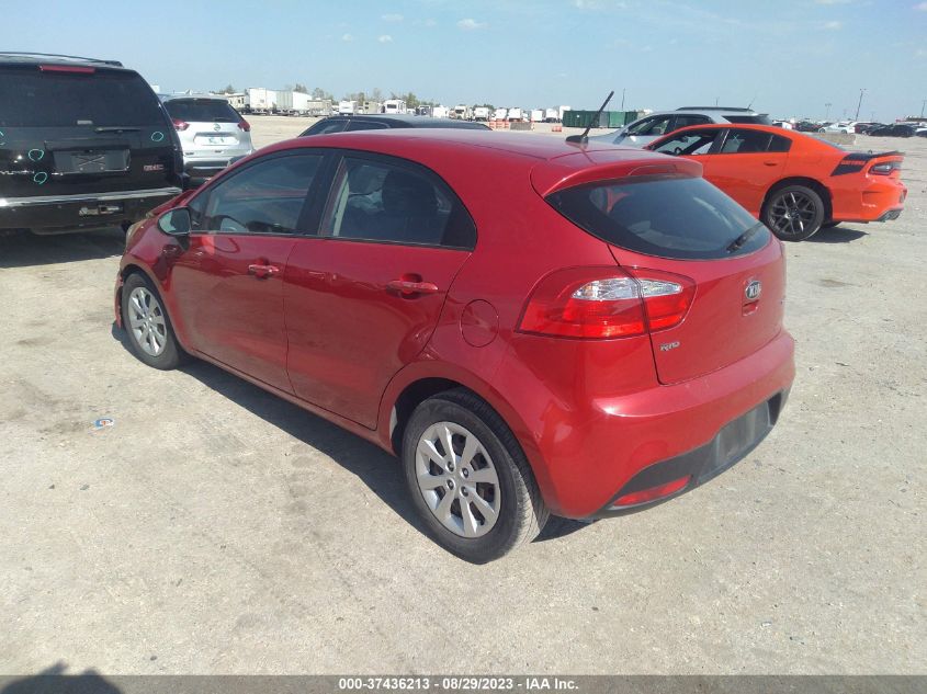 2013 Kia Rio Ex VIN: KNADN5A37D6205727 Lot: 37436213