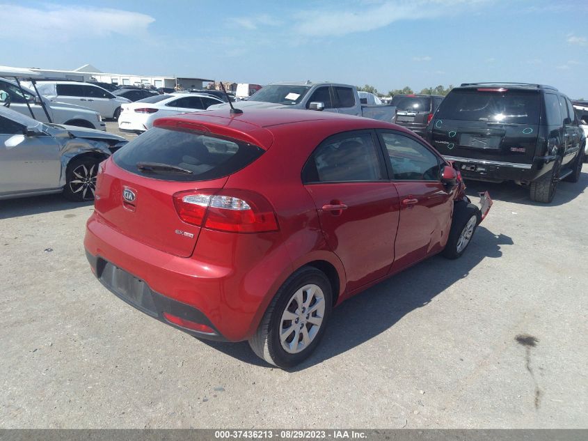 2013 Kia Rio Ex VIN: KNADN5A37D6205727 Lot: 37436213
