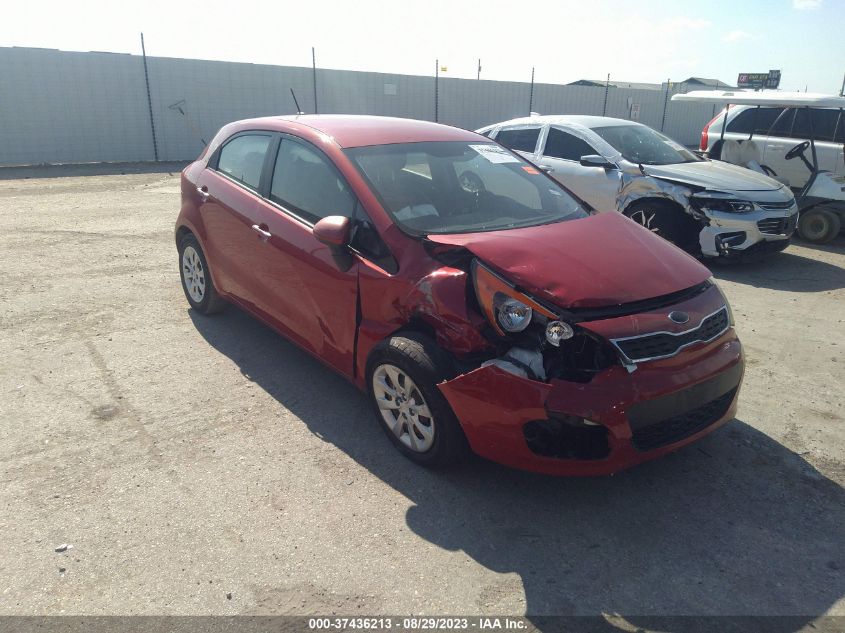 2013 Kia Rio Ex VIN: KNADN5A37D6205727 Lot: 37436213