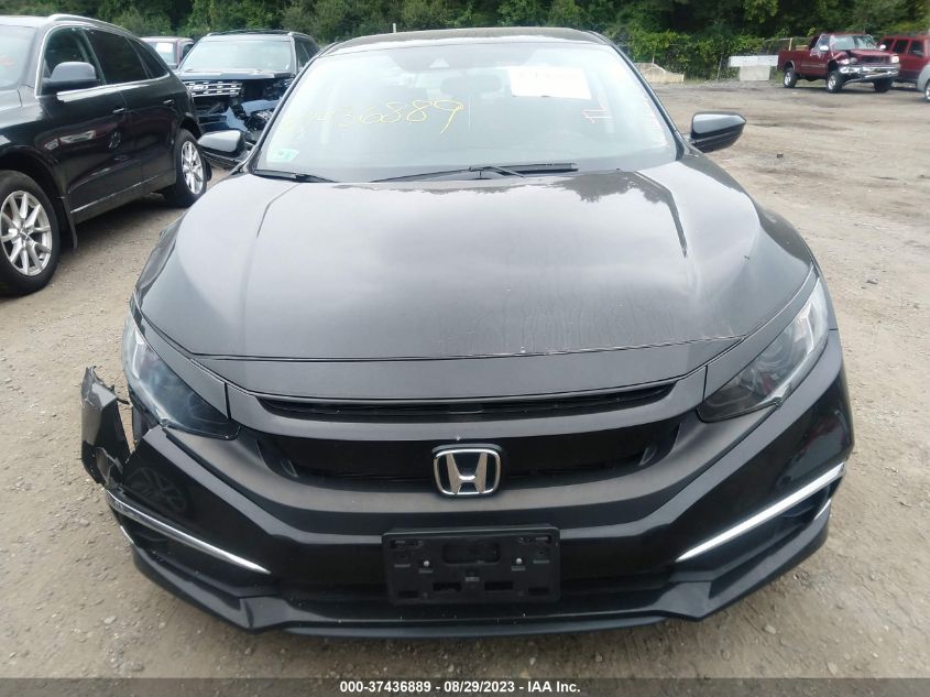 2HGFC2F66KH538968 2019 Honda Civic Sedan Lx