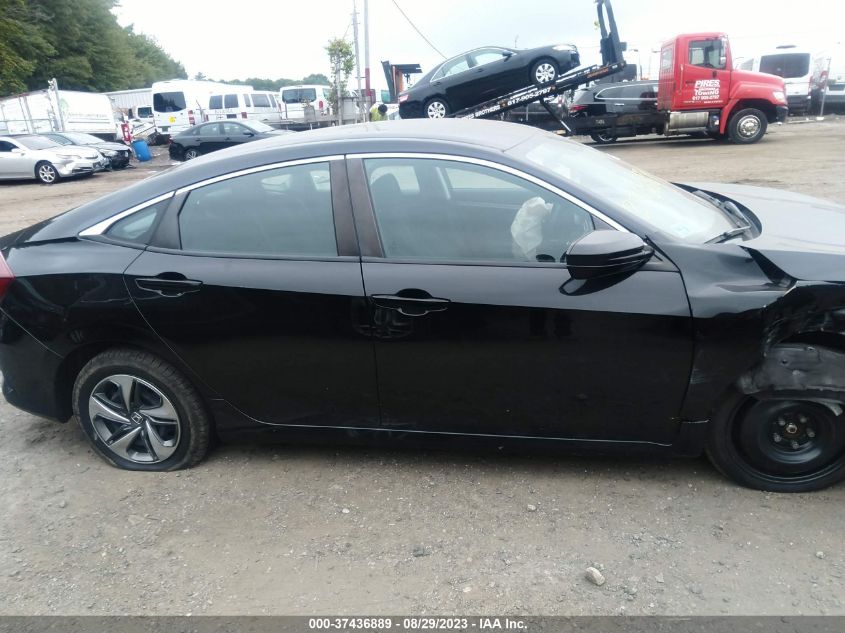 2HGFC2F66KH538968 2019 Honda Civic Sedan Lx