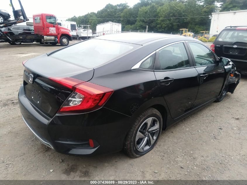 2HGFC2F66KH538968 2019 Honda Civic Sedan Lx
