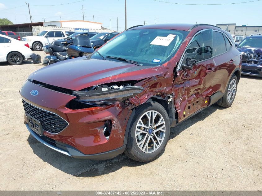 2021 Ford Escape Sel VIN: 1FMCU0H67MUB05445 Lot: 37437142