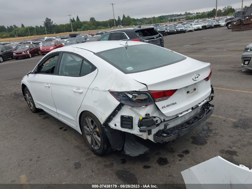 2018 Hyundai Elantra Sel VIN: 5NPD84LF3JH245901 Lot: 37438179