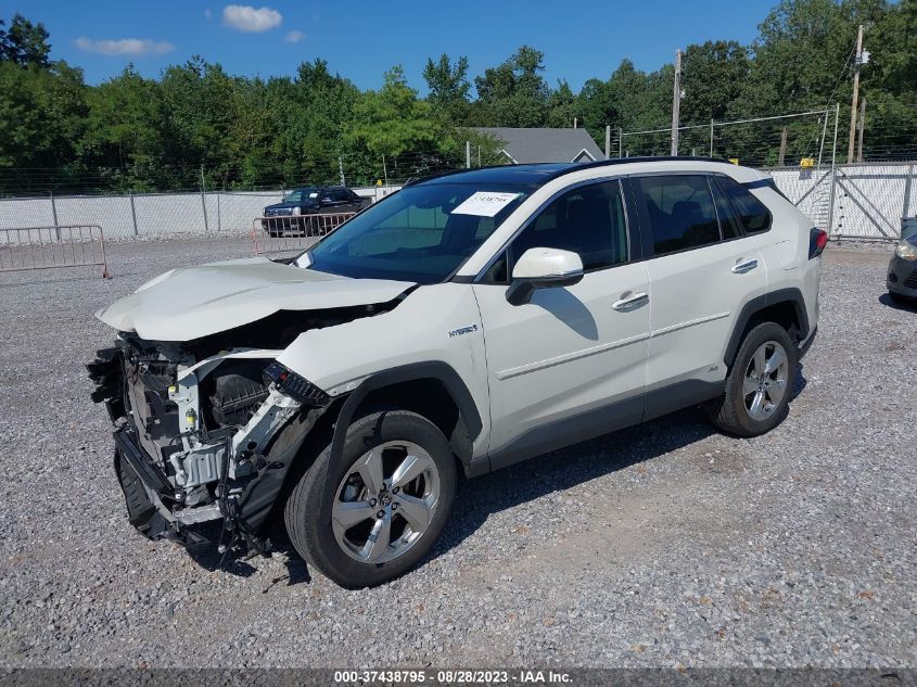 2021 Toyota Rav4 Limited Hybrid VIN: 4T3D6RFV6MU034937 Lot: 37438795