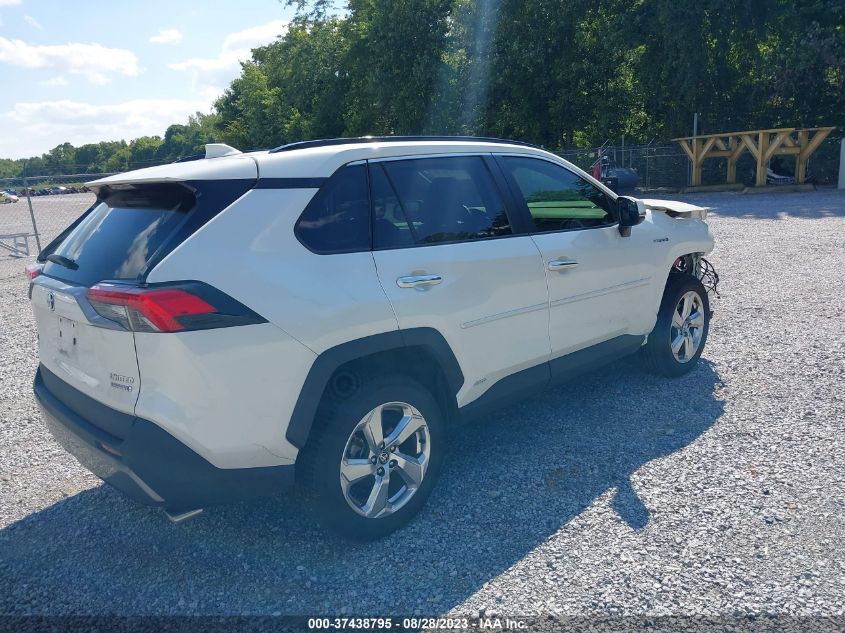 4T3D6RFV6MU034937 2021 Toyota Rav4 Limited Hybrid