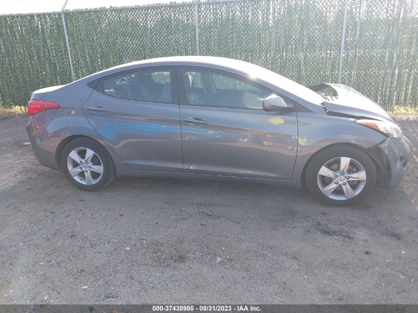 2013 Hyundai Elantra Gls VIN: 5NPDH4AE0DH372037 Lot: 37438985