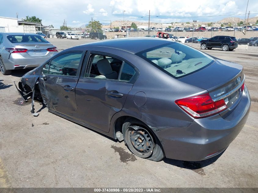 2015 Honda Civic Lx VIN: 19XFB2F55FE077689 Lot: 37438986