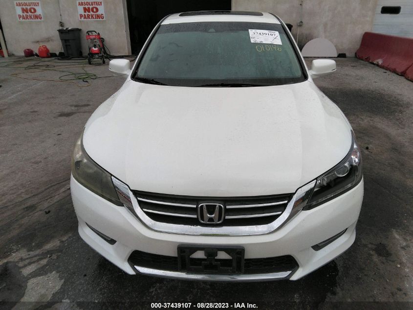 2014 Honda Accord Ex-L V-6 VIN: 1HGCR3F84EA010146 Lot: 37439107