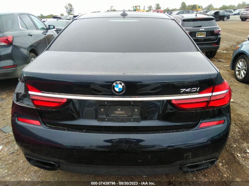 2017 BMW 740I VIN: WBA7E2C33HG740966 Lot: 37439796