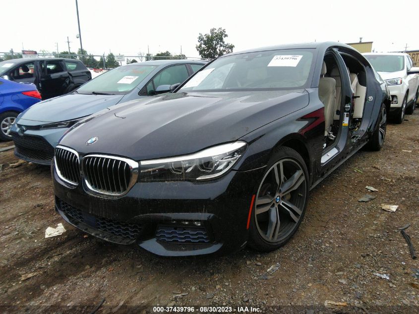 2017 BMW 740I VIN: WBA7E2C33HG740966 Lot: 37439796