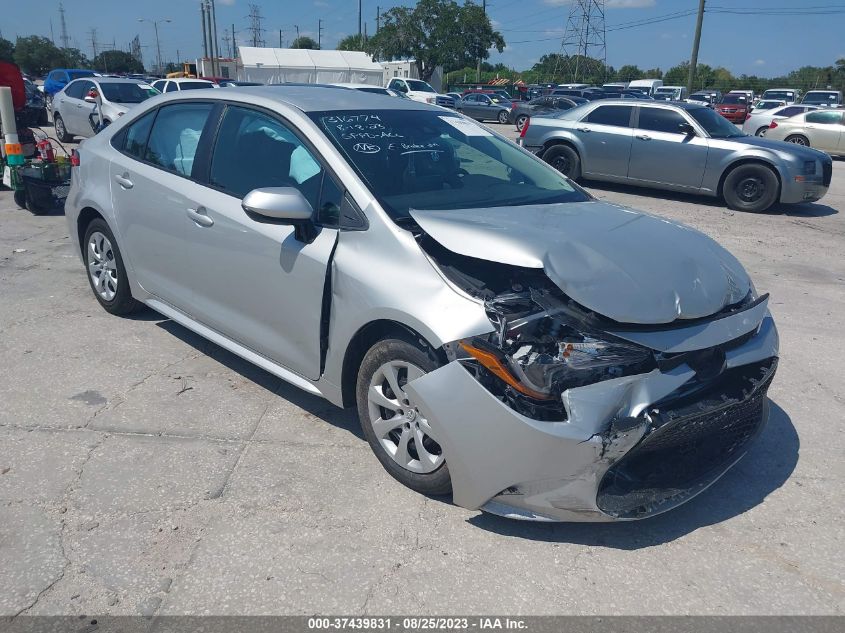 2022 Toyota Corolla Le VIN: 5YFEPMAEXNP390654 Lot: 37439831