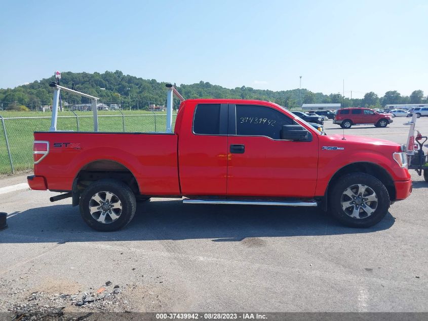 1FTFX1EF1DFA44343 2013 Ford F-150 Stx