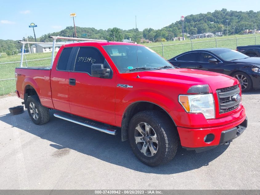 1FTFX1EF1DFA44343 2013 Ford F-150 Stx