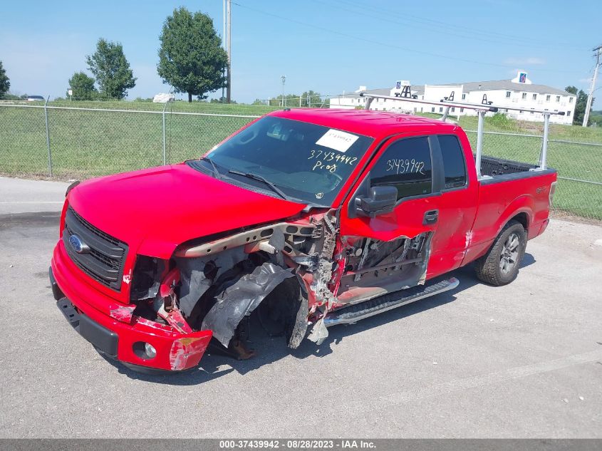 2013 Ford F-150 Stx VIN: 1FTFX1EF1DFA44343 Lot: 37439942